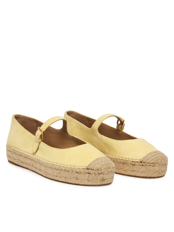 LAUREN RALPH LAUREN LAUREN RALPH LAUREN Espadrile 802P06401005 Galben