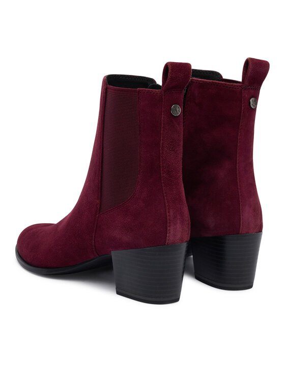 Caprice Caprice Īsie zābaki 9-25304-45 Bordo