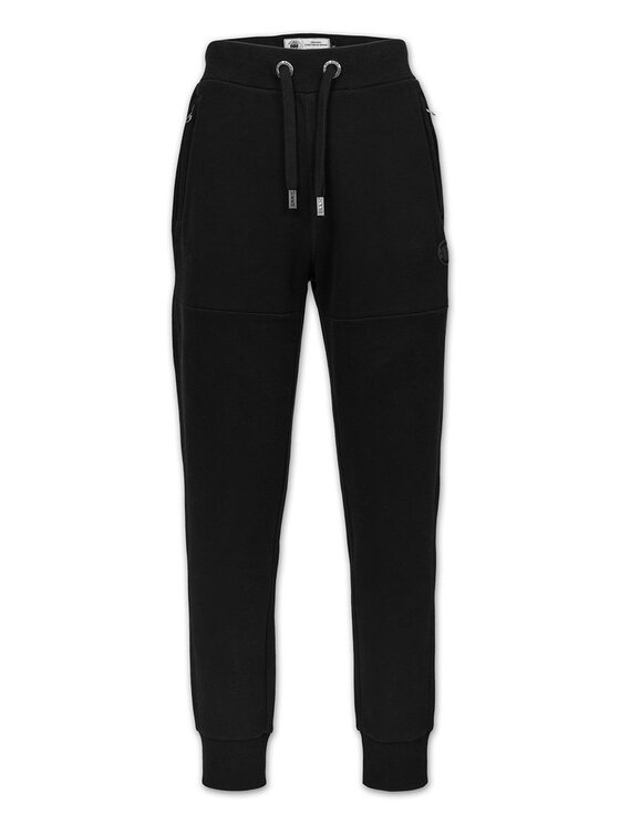 PITBULL PITBULL Spodnie dresowe SMALL LOGO HD Czarny Regular Fit