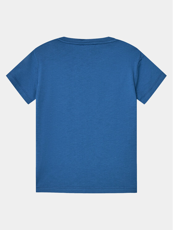 United Colors Of Benetton United Colors Of Benetton Majica 3I1XG10DE Modra Regular Fit