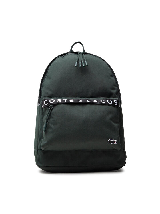Lacoste Rucksack Jacquard Sinople NH3665NZ Grün | Modivo.de