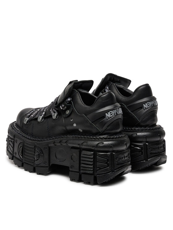 NEW ROCK NEW ROCK Sneakers M-TANK120NSHLACE-S1 Schwarz
