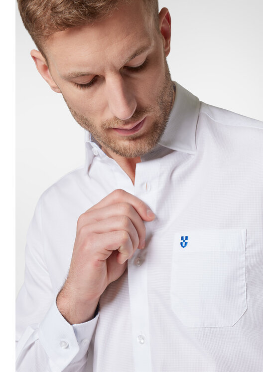Próchnik Próchnik Koszula PM22 KO073222000055 Biały Slim Fit