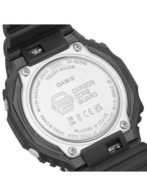 G-Shock G-Shock Ρολόι GA-B2100-1A1ER Μαύρο