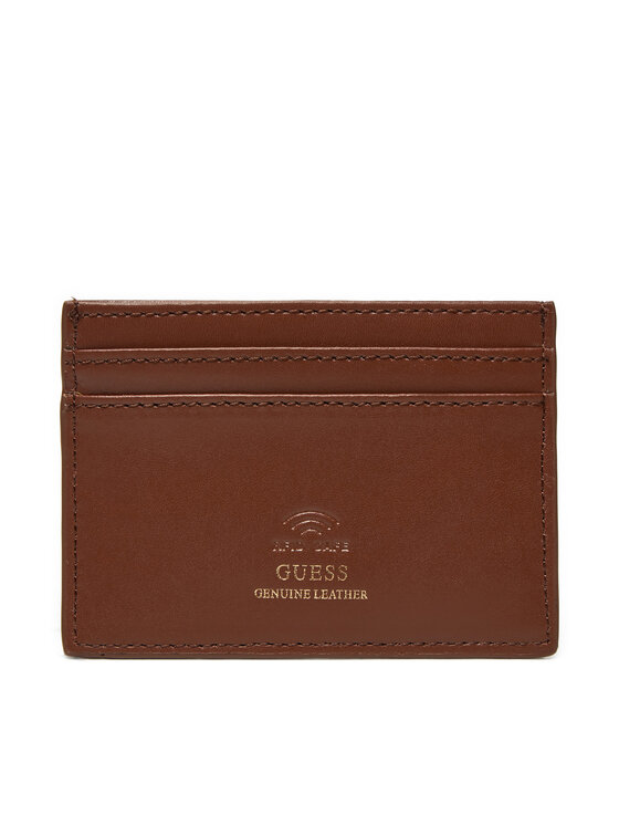 Guess Puzdro na kreditné karty RW1693 P4401 Hnedá