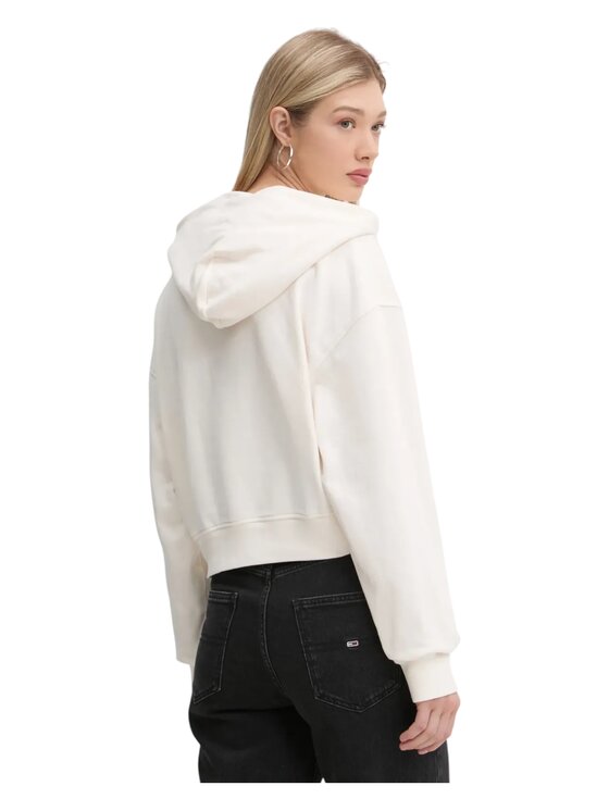 Tommy Hilfiger Tommy Hilfiger Bluza dw0dw19413 Biały Regular Fit
