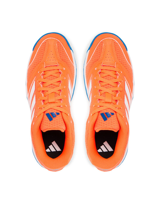 adidas adidas Buty halowe Ligra 8 Indoor Kids JR9299 Pomarańczowy
