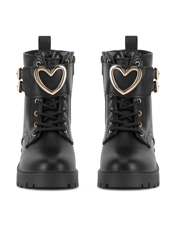 DeeZee DeeZee Schnürschuhe CM231117-2 Schwarz