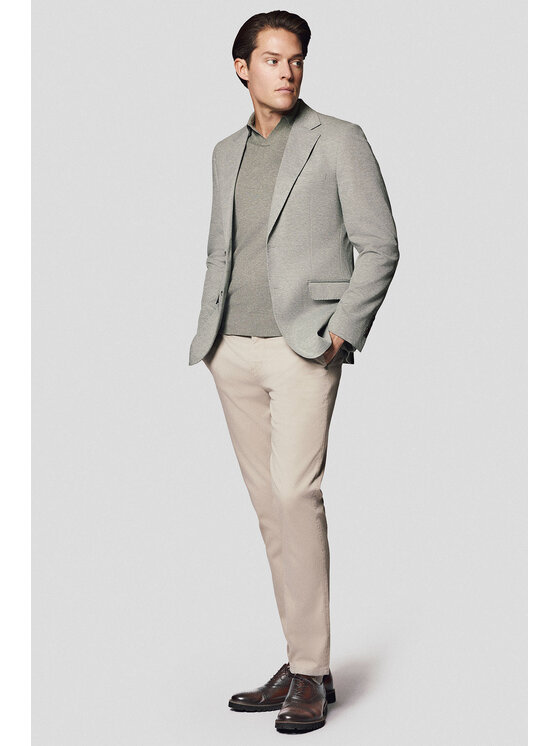 Lancerto Lancerto Marynarka Ozieri MA131125000004 Zielony Slim Fit