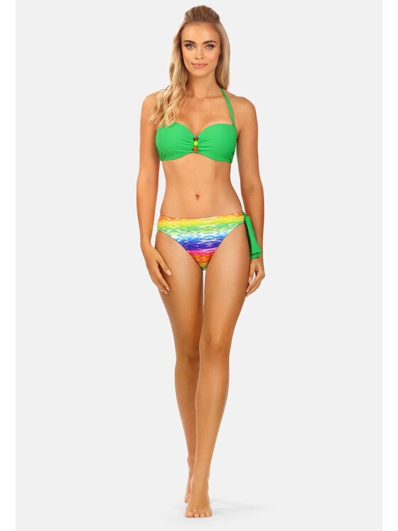 Miss Lou Miss Lou Bikini ML002 Zielony