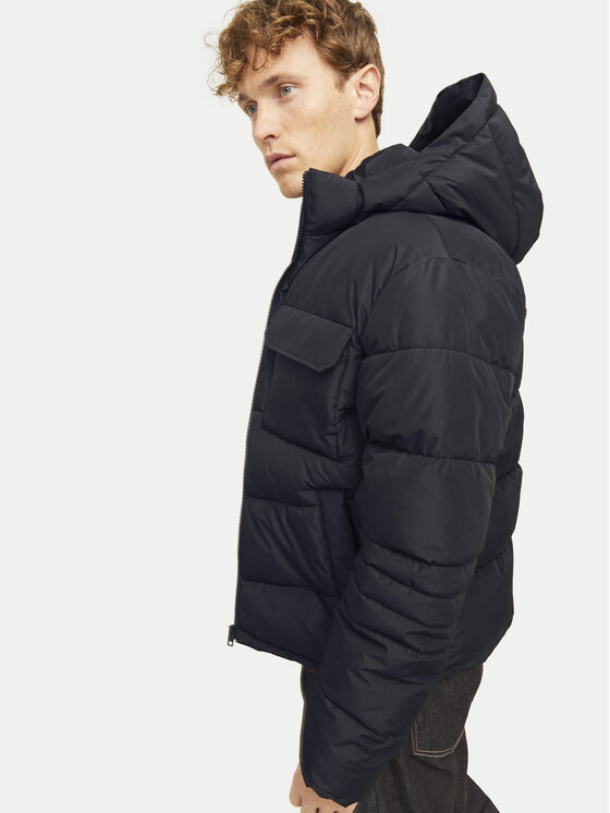Jack & Jones Jack & Jones Kurtka zimowa Build 12256858 Czarny Regular Fit