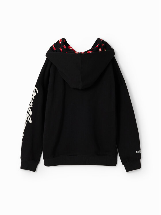 Desigual Desigual Суитшърт 23WGSK08 Черен Regular Fit