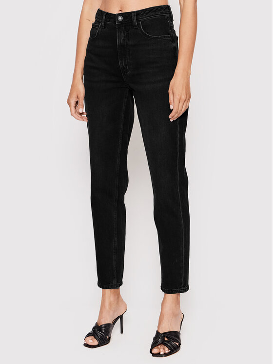 Guess Guess Traperice W2YA21 D4QD1 Crna Mom Fit
