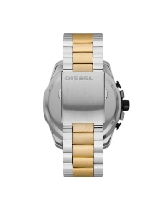 Diesel Diesel Zegarek Mega Chief Chrono DZ4581 Srebrny