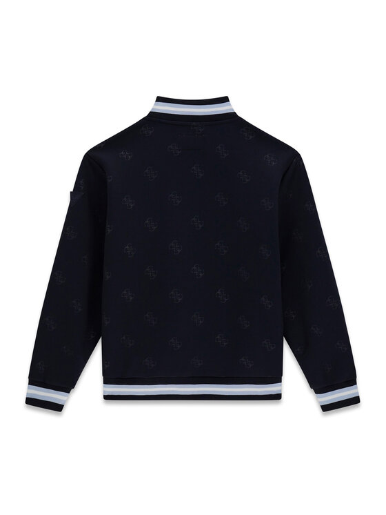 Guess Guess Μπλούζα L6RQ09 KAZQ2 Σκούρο μπλε Regular Fit