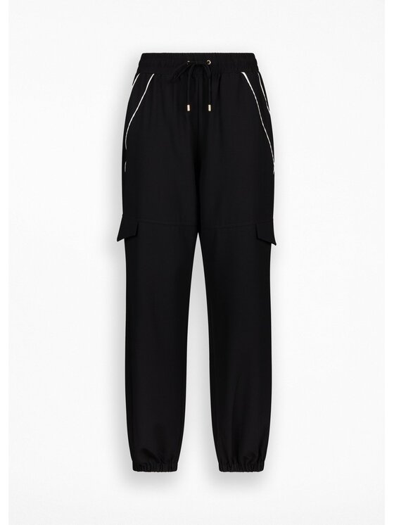Liu Jo Liu Jo Pantaloni di tessuto TF5263TS42303N66 Nero Regular Fit