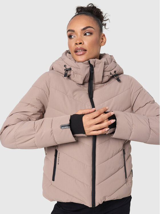 Marikoo Marikoo Kurtka zimowa Samuiaa XVI Szary Regular Fit