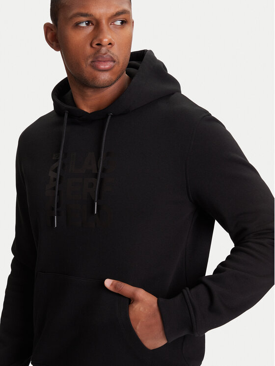 KARL LAGERFELD KARL LAGERFELD Mikina 705039 553910 Černá Regular Fit