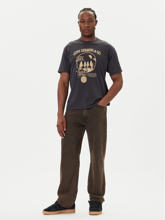 Levi's® Levi's® Tricou 87373-0257 Negru Relaxed Fit