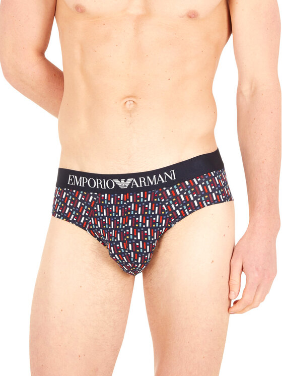 Emporio Armani Underwear Emporio Armani Underwear Komplet 2 par slipów 1117333F504 Czerwony