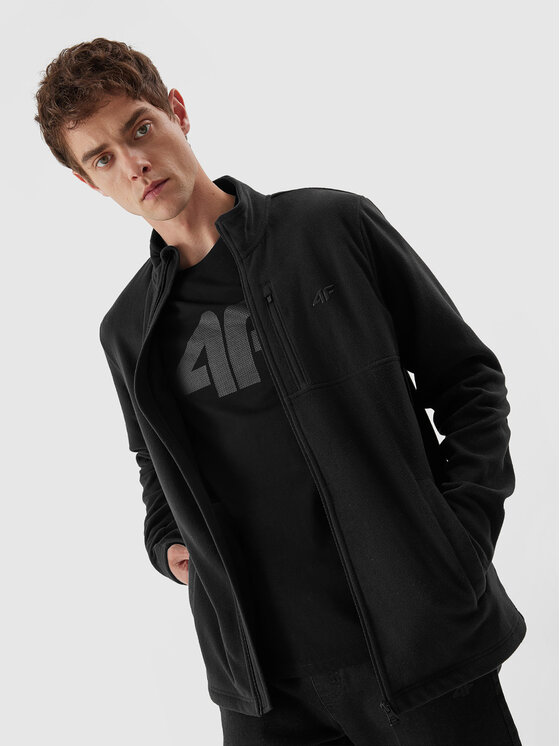 4F 4F Polar 4FAW23TFLEM122 Czarny Regular Fit