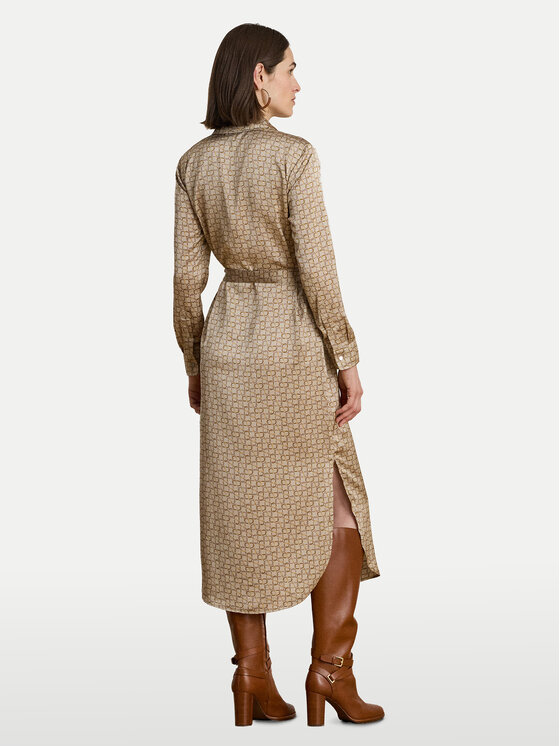 LAUREN RALPH LAUREN LAUREN RALPH LAUREN Hemdkleid 200979803001 Beige Regular Fit