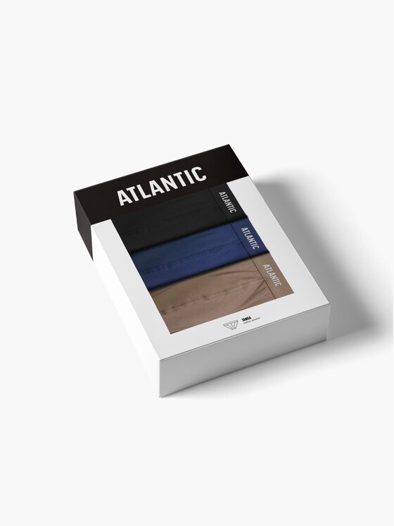 Atlantic Atlantic Slipy Tanga Brązowy