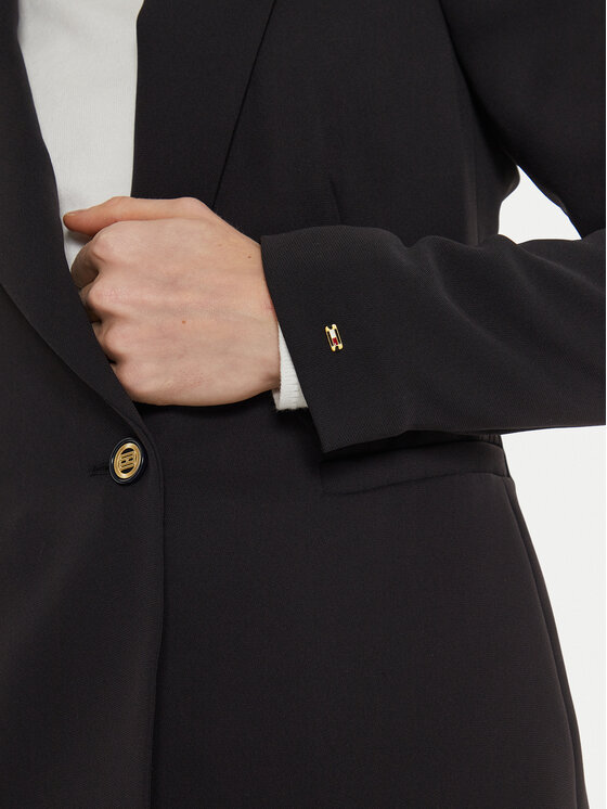 Tommy Hilfiger Tommy Hilfiger Sakko WW0WW44096 Schwarz Slim Fit