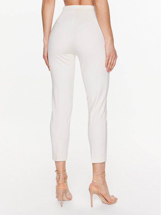 PINKO Pinko Riidest püksid Perfetto 100152 A0HM Ekrüüvärv Regular Fit