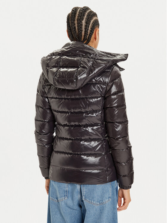 Tommy Jeans Tommy Jeans Pehelykabát DW0DW19926 Fekete Regular Fit