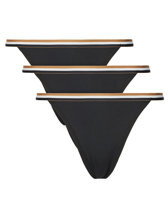 BOSS Komplet 3 par fig klasycznych 50545611 Czarny