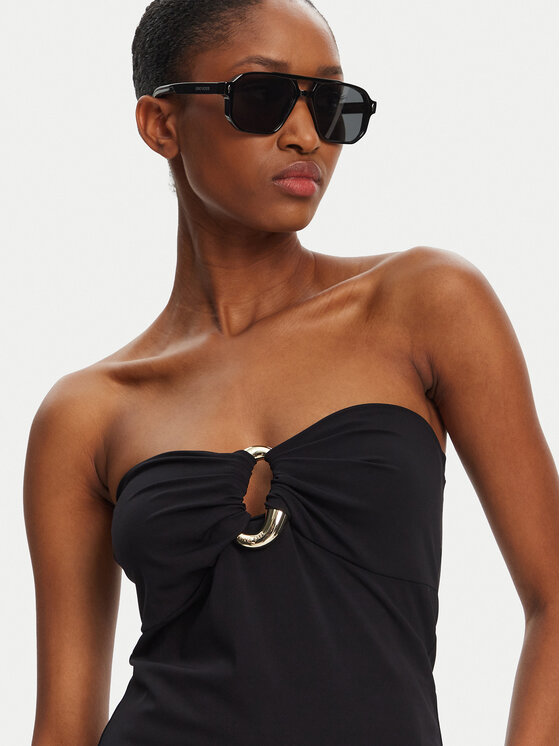 Patrizia Pepe Patrizia Pepe Top 2M4460/J129-K103 Černá Regular Fit