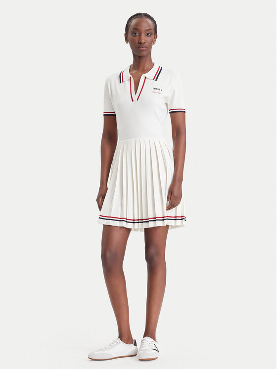 Guess Guess Трикотажна сукня W6BK98 Z2277 Кремовий Regular Fit