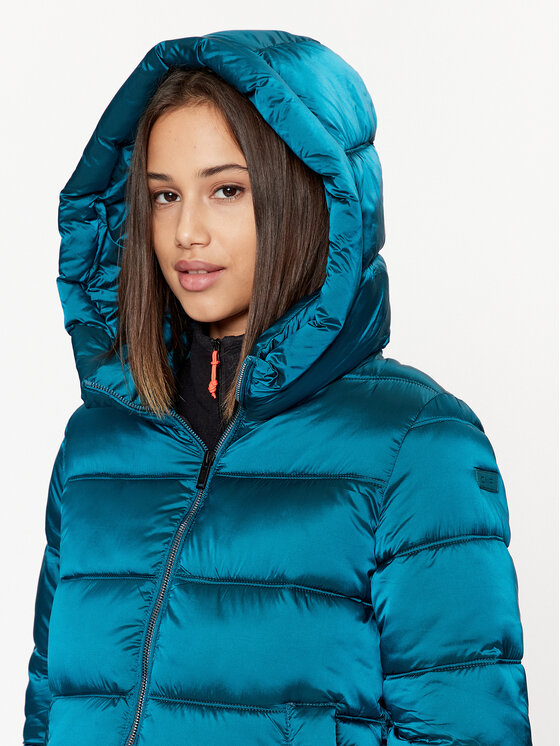 CMP CMP Geacă de iarnă 33K3676 Turcoaz Regular Fit