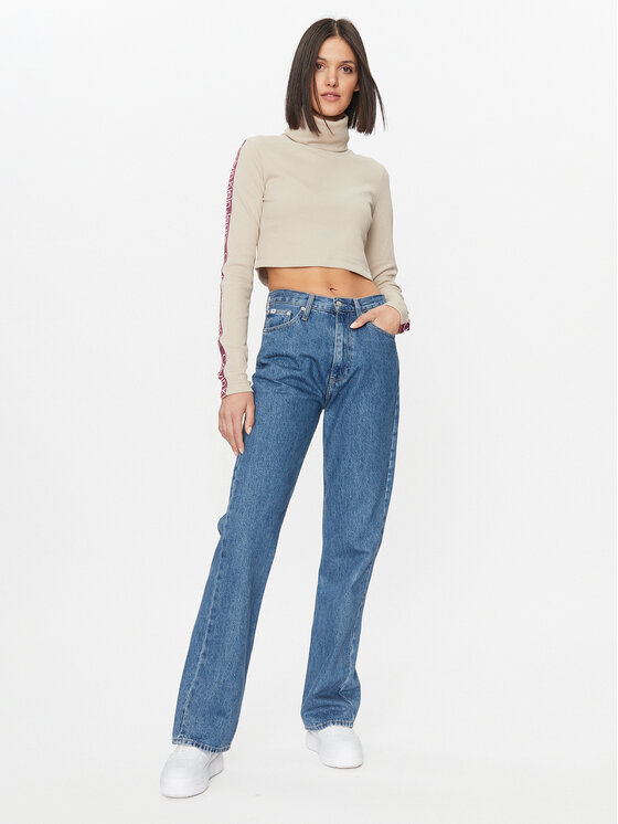 Calvin Klein Jeans Calvin Klein Jeans Гольф J20J222729 Бежевий Slim Fit