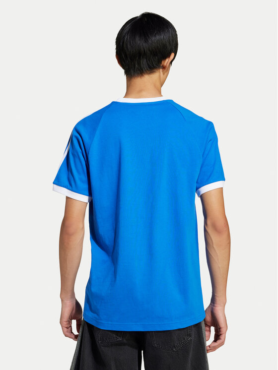 adidas adidas Тишърт adicolor Classics 3-Stripes JD2880 Син Slim Fit