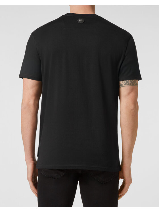 PHILIPP PLEIN PHILIPP PLEIN T-Shirt 22849 Czarny Regular Fit