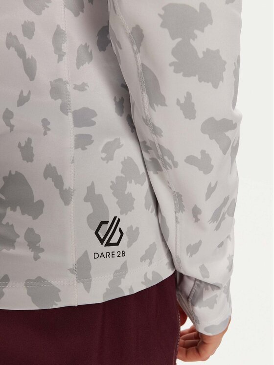 Dare2B Dare2B Tehnička majica dugih rukava Divulge Core DWL451 Bijela Regular Fit