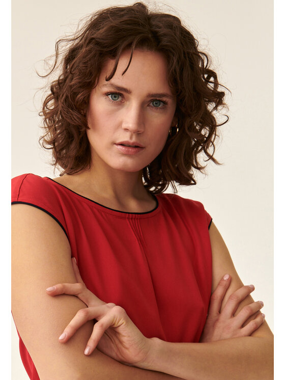 TATUUM TATUUM Halenka MIPLA Červená Classic Fit