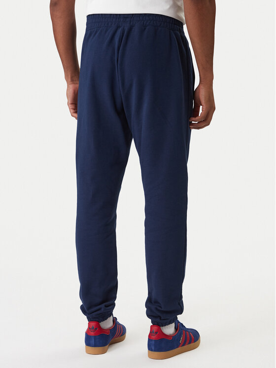 adidas adidas Spodnie dresowe Trefoil Essentials JD2423 Granatowy Slim Fit