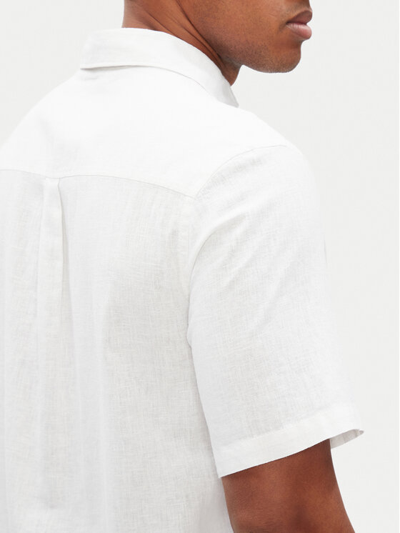 Pepe Jeans Pepe Jeans Πουκάμισο Amaro PM308847 Λευκό Regular Fit