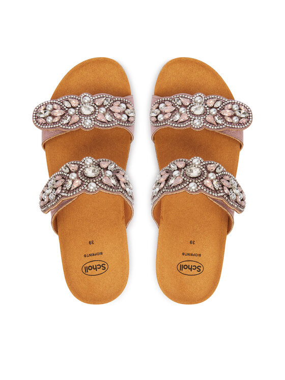 Scholl Scholl Шльопанці Salento 2 Straps MF00815 Рожевий
