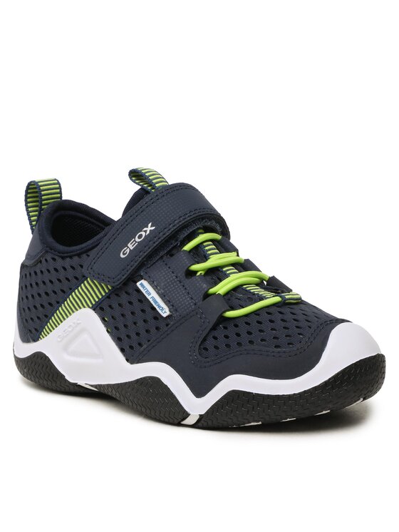 Geox Geox Sneakersy J Wader B. A J3530A 01450 C0749 S Granatowy