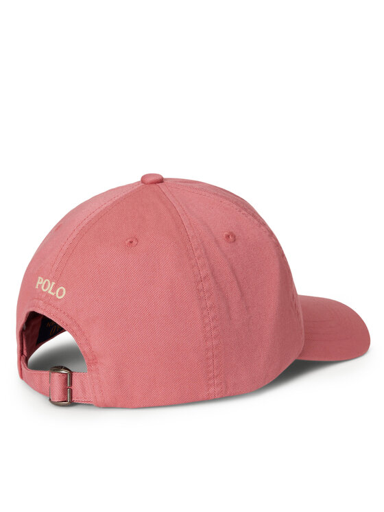 Polo Ralph Lauren Polo Ralph Lauren Czapka z daszkiem 3,23786E+11 Różowy