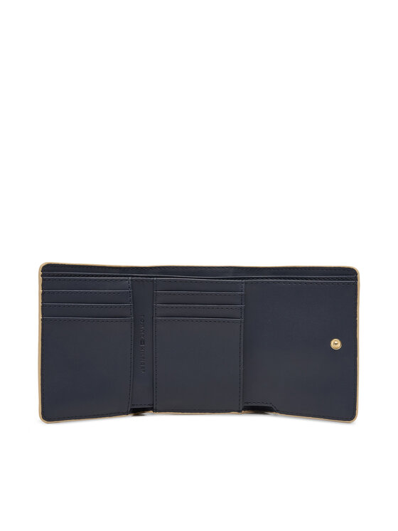 Tommy Hilfiger Tommy Hilfiger Πορτοφόλι Th Icon Trifold Mono AW0AW18484 Μπεζ
