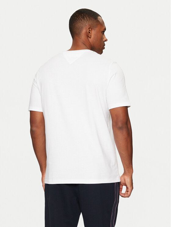 Tommy Hilfiger Tommy Hilfiger T-krekls MW0MW38980 Balts Regular Fit