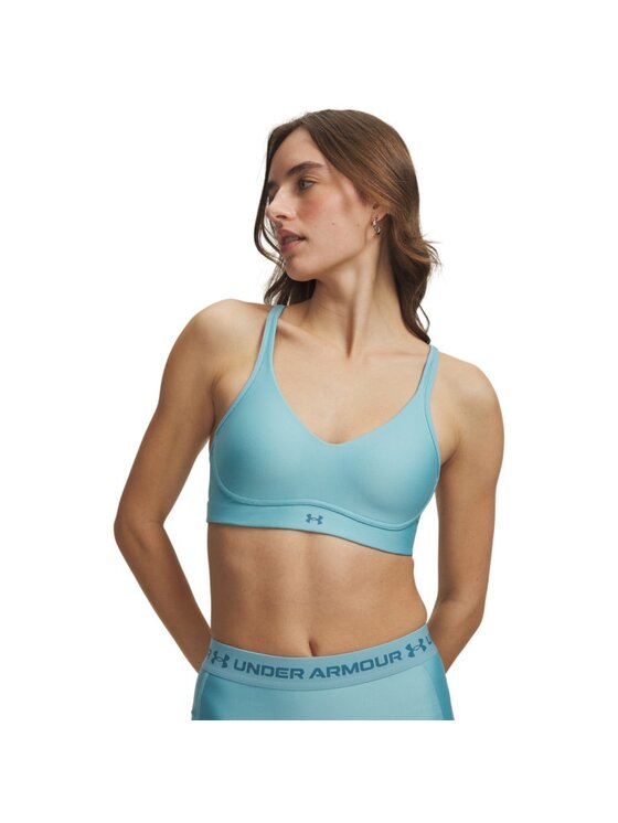 Under Armour Under Armour Biustonosz sportowy 1384126-425 Niebieski
