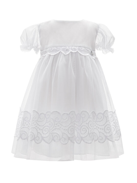 SLY SLY Sukienka 1/SMM/03A Biały Comfortable Fit