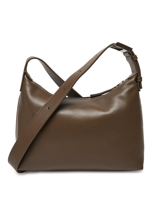 Calvin Klein Calvin Klein Ročna torba Hardware Strap Medium Crossbody K60K613028 Rjava