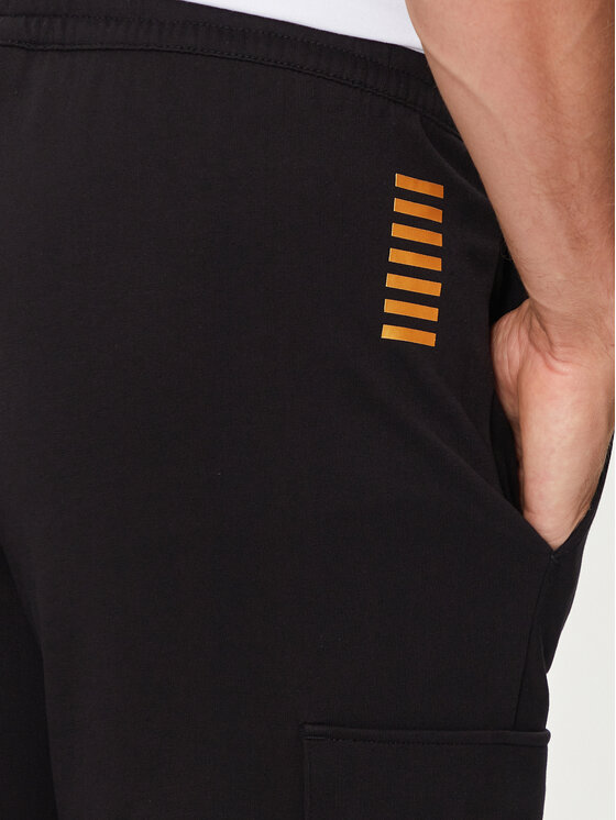 EA7 Emporio Armani EA7 Emporio Armani Jogginghose 8NPP67 PJVRZ 0208 Schwarz Regular Fit